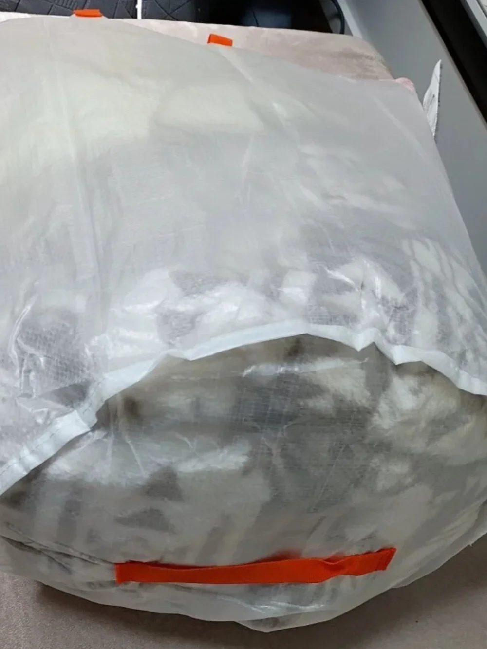 2-Pack PÄRKLA 206.322.57/20632257 Zipper Zip-Up Laundry bag 18 gal Parkla